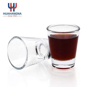 卸売りカスタムロゴ2オンス<span class=keywords><strong>50ml</strong></span>エスプレッソカップミニ厚再利用可能ワインウィスキー弾丸ショットグラス昇華用 - Product Image 2