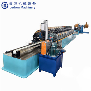 Hoge Snelheid Automatische <span class=keywords><strong>C</strong></span> Purlin Rolvormmachine <span class=keywords><strong>C</strong></span> Kanaal Rolvormmachine Voor Constructie - Product Image 1
