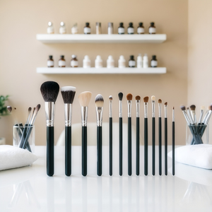 Set de 12 <span class=keywords><strong>Brochas</strong></span> de <span class=keywords><strong>Maquillaje</strong></span> <span class=keywords><strong>Sigma</strong></span> Beauty Ck001, Pelo Sintético, Mango de Plástico, para Base, Polvo, Corrector y Contorno - Product Image 4