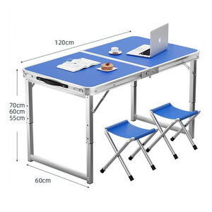 Tavolo da Campeggio Moderno in Lega di Alluminio, Pieghevole, Rettangolare, Portatile per Giardino, Parco, Picnic e BBQ - Product Image 2