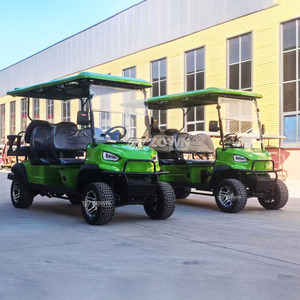 Carrito de Golf Eléctrico de 4 Plazas, Estilo 2026, Batería de Litio de 72V, Todoterreno, con Luces LED, para Campos de Golf y Hoteles - Product Image 1