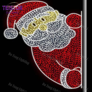 Outdoor Christmas Pole Decoration LED Motif <b>Lighting</b> for <b>Holiday</b> Streets Commercial Areas and Public Displays - Product Image 5