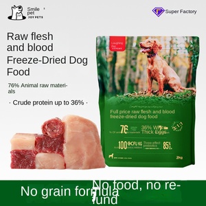 Cibo per Cani All'Ingrosso per Tutte le Razze, Formula Universale per Adulti/Cuccioli, Alto Contenuto Proteico, Senza Cereali, per Aumento Massa Muscolare, Carne Cruda Liofilizzata - Product Image 3