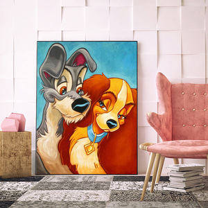 SONGWOOART nouveau 5D diamant peinture dessin animé <span class=keywords><strong>Mickey</strong></span> bricolage peinture décorative pour débutants cadeau d'anniversaire pour les enfants - Product Image 1