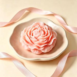 Vela Aromática de Peonía al por Mayor, Vela Floral de Cera de Soja para Regalos de Damas de Honor y Recuerdos de Boda - Product Image 3