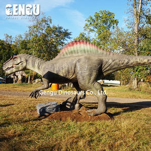 High Simulation Outdoor Animatronic <strong>Dinosaur</strong> For <strong>Carnival</strong> Shopping Malls Airports Daycare Kindergarten Public Places Made Metal - Product Image 5