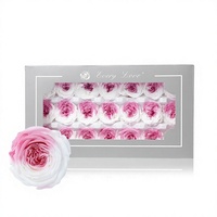 Têtes de roses stabilisées style Austin, fleurs chocolatées à bulles, 2-3 cm, finition haut de gamme, matériaux DIY éternels pour l'artisanat