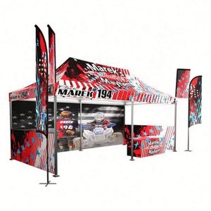 Carpa Publicitaria Impermeable Resistente y Personalizable para Ferias Comerciales de Automoción y Agricultura para Eventos y Ferias Comerciales al Aire Libre - Product Image 2
