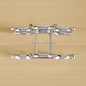 Vente chaude 6 Bouteille De Table Casier À Vin Durable En Métal/Acier Porte-Vin pour Bar & Hôtels Whisky & Beer Stockage Barware - Product Image 3