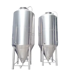 بالجملة خزان 0.4-8000L 80HL 70BBL الفولاذ المقاوم للصدأ تغلف خزان تخمير البيرة