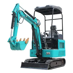 Wholesale New Hydraulic electric Small Mini Wheel Crawler Bagger Digger 3 Ton 4ton 5 ton Mini Excavators For Sale Prices