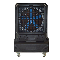 Caoiorl 110V 240V Floor Standing Outdoor Evaporative Air Cooler Evaporador Swamp Conditioner 600W con tanque de agua de 185L