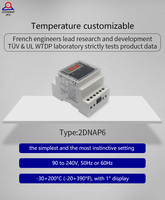 Ultimheat Thermostat intelligent 15A 4W Contrôleur de température à affichage numérique électronique PT100 Domotique 2DNAP6FI