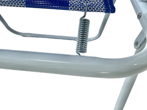 Chaise longue de plage pliable en métal moderne et confortable, design compact pour les escapades estivales, Sillas De Playa - Product Image 4