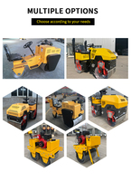 Compacteur de route 2 tonnes de qualité supérieure - Outil de compactage compact et maniable pour les petits chantiers de construction