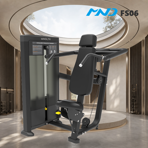 เครื่องบริหารกล้ามเนื้อแบบยกไหล่ High Demand Incline Shoulder Press Machine ยี่ห้อ MND Fitness สำหรับยิม Berlin Gym Club ทนทาน - Product Image 1