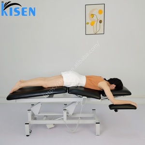 KISEN Factory Cheap Price Custom <b>Electric</b> Height Color Customization Adjustable Massage <b>Table</b> Treatment <b>Table</b> Massage Bed - Product Image 3