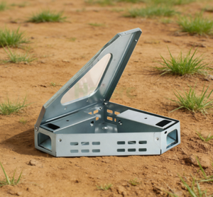 Trampa para Ratones de Metal con Ventana Transparente en Forma de Triángulo - Product Image 2