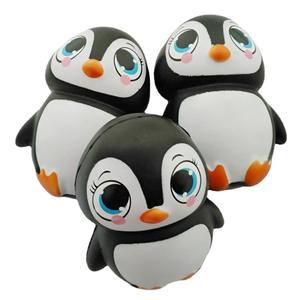 ของเล่นการ์ตูนรูปนกเพนกวินนุ่มนิ่มทำจาก PU ของเล่นบรรเทาความเครียดโมเดลสัตว์น่ารัก - Product Image 3