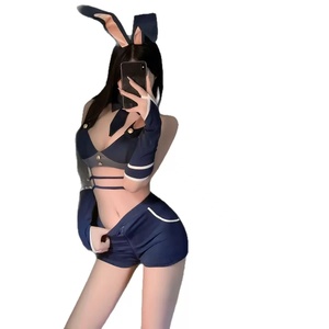 Ensemble de body sexy grande taille pour femmes, soutien-gorge sans bretelles en dentelle, respirant, brodé, en tissu de maille filet, taille XL pour les fêtes - Product Image 5