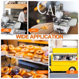 Moules professionnels de Mochi de boule d'anneau d'acier inoxydable de machine de beignet de mochi de gaz - Product Image 5