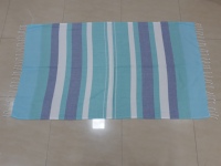 Serviette de hammam jetable en coton recyclé, séchage rapide, couleur unie
