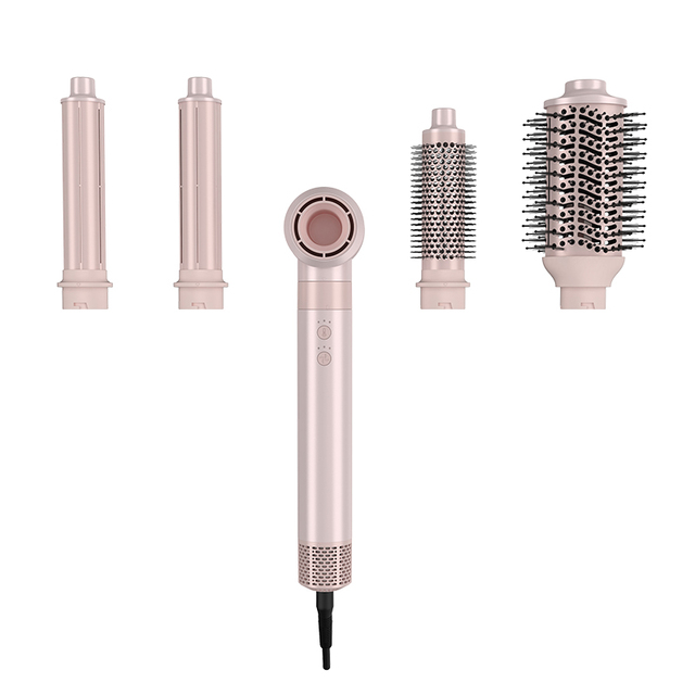Hair Styling Tools Bldc Brushless High Speed Multi Styler 1300W Curler Straightener Comb Hot Cold Air Brush Hair Dryer Set