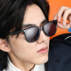 Nuevas Gafas de Sol Polarizadas con Marco Cuadrado, Unisex, Protección UV400, Lentes Negras TR90 TAC Clase 2, Estilo GM - Product Image 5