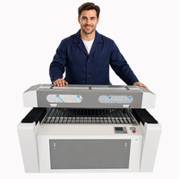 Machine de découpe laser CNC multifonction 1325 Ruida à refroidissement par eau 4 axes pour acrylique avec prise en charge BMP/DXF/PLT pour matériaux non métalliques