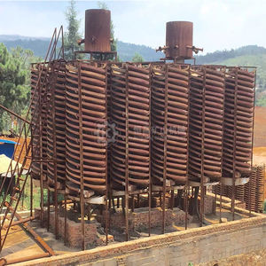 Energie ausrüstung 200 Tpd Chrom waschanlage <span class=keywords><strong>Spiral</strong></span> konzentrator Maschine Golderz abscheider Maschine Schwerkraft <span class=keywords><strong>Spiral</strong></span> rutsche Preis - Product Image 5