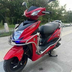 Scooter Yamaha Shangling 125cc d'occasion avec barres de protection, moteur d'origine, <span class=keywords><strong>moto</strong></span> à assistance électrique, motos à essence, mobilité - Product Image 1
