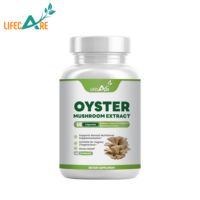 Lifecare Capsules d'extrait de champignon d'huître 10:1 Extrait de champignon d'huître