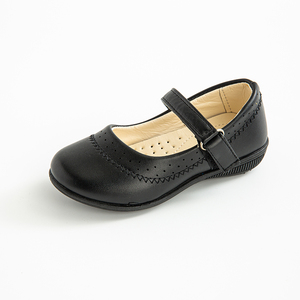 All'ingrosso pelle nera Mary Jane appartamenti per bambini <span class=keywords><strong>scarpe</strong></span> da scuola a gancio e ad anello per ragazze impermeabili estate e primavera <span class=keywords><strong>scarpe</strong></span> da studente - Product Image 2