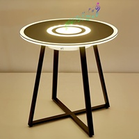 Meubles intelligents et musicaux de style moderne pour la maison, à utiliser dans les salons et les balcons, table basse élégante