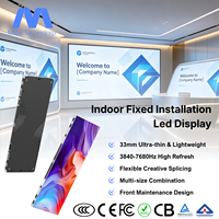 Écran LED d'intérieur MIDA à maintenance frontale P0.97 P1.25 P1.56 P2.5 – Panneau mural vidéo LED pour Église, Salle de Conférence, Salle d'exposition