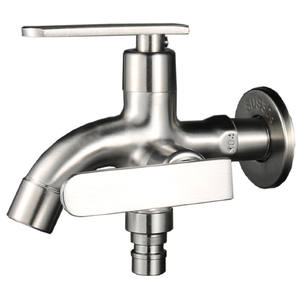 <span class=keywords><strong>Robinet</strong></span> de <span class=keywords><strong>jardin</strong></span> à <span class=keywords><strong>double</strong></span> <span class=keywords><strong>sortie</strong></span> d'eau directe d'usine un deux bidet <span class=keywords><strong>robinet</strong></span> à ouverture rapide poignée en acier brossé <span class=keywords><strong>robinet</strong></span> de Machine à laver à bas prix - Product Image 3