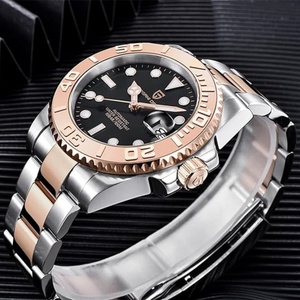 Pagani Design Horloge 1651 Watch for Men <b>Automatic</b> 8215 Mechanical 100M Waterproof Stainless Steel Sapphire <b>Wristwatch</b> Men - Product Image 4