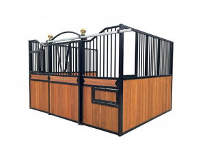 Stalle de box de cheval de style européen moderne écurie préfabriquée imperméable à l'eau pour l'entraînement équestre ou l'élevage - Product Image 3