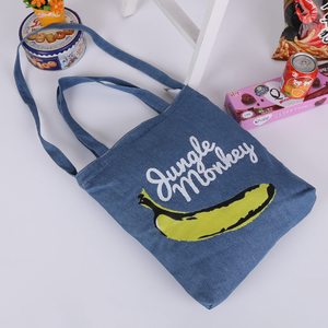 Borsa Tote in Tela Seline con Manico Lungo, Chiusura a Cerniera, Ecologica e Riutilizzabile per Uso Casual e Spiaggia - Product Image 5