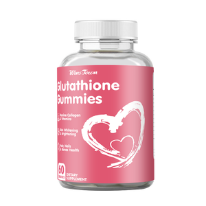Gummies véganes Winstown au glutathion et au collagène pour éclaircir la peau, la rendre plus lumineuse et favoriser la santé des cheveux et des os – Produit de beauté - Product Image 1
