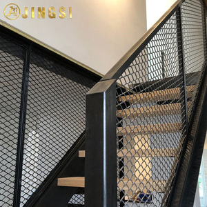 Panneaux en diamant en maille d'aluminium expansée pour garde-corps de salle de sport, écran décoratif, balustrade d'escalier - Product Image 1