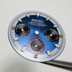 Reloj de Lujo con Movimiento de Cuarzo VK63, Nuevo Cronógrafo de Metal Verde con Tres Esferas y Esfera de 29.8MM, Accesorios de Lujo para Relojes - Product Image 5