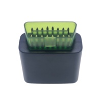 Herramientas de diagnóstico para coche, escáner Konnwei con lector de código de escaneo, impresión negra, caja OBD