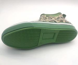 Nouveau Camo Pattern Printing Women Deck Marine Rain Boots avec doublure en polaire isolée - Product Image 6