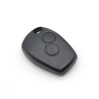 Nouvelle coque de clé de voiture XIANPAI ABS noire avec 2 télécommandes pour