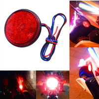 24Led rond rouge jaune blanc clignotant feux de position latéraux réflecteur pour camion bus caravanes