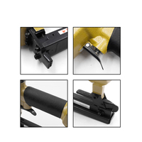 Agrafeuse pneumatique industrielle et DIY 1022J 20GA pour le montage de cadres de meubles, outil de fixation 6-22mm, pistolet agrafeur pneumatique pour le bois