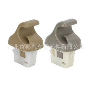 Soporte para Visera Solar para Honda Odyssey Accord Crosstour Nissan Murano, Plástico ABS, Montaje en Techo, Cinta Adhesiva de 3m, E2105 P13670523 - Product Image 1