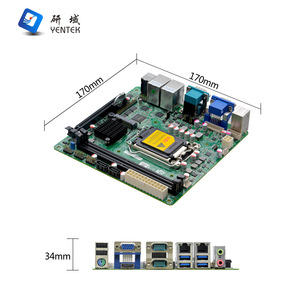 Placa Base Mini ITX Yentek Q250M1, Chipset Intel Q250, LGA1151, DDR4, Doble Canal, 6 Puertos Seriales, Doble Red, PC Industrial - Product Image 1