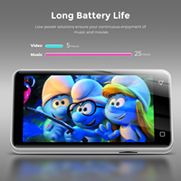 Android 4 \ "araba MP4 çalar FM radyo ile e-kitap okuyucu HD Video oynatma 1TB genişletilebilir depolama müzik indir yetenekleri